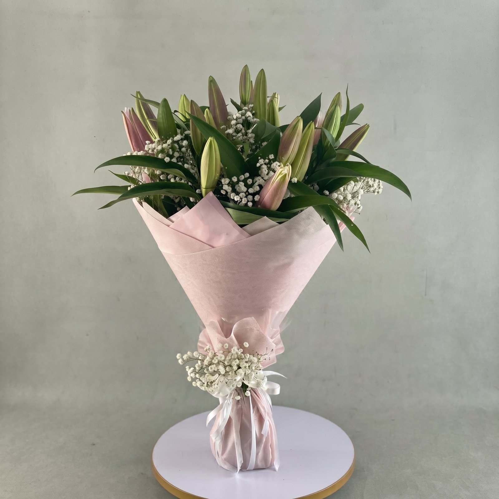 Blushing Pinks Bouquet - Image 2